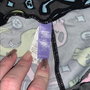 *FLAW* Lularoe Unicorn skeleton leggings